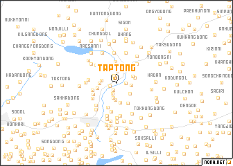 map of Tap-tong