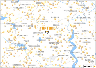 map of T\