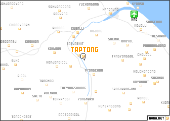 map of T\