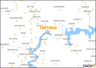 map of T\