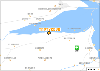 map of Taptykovo