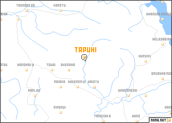 map of Tapuhi