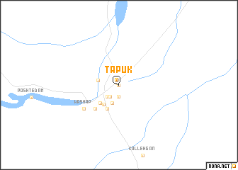 map of Tapūk