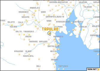 map of Tapulao