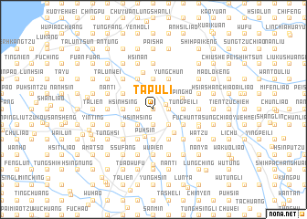 map of Ta-pu-li