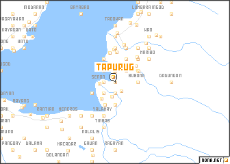 map of Tapurug