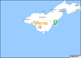 map of Taputimu