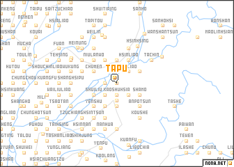 map of Ta-pu