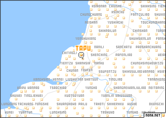 map of Ta-pu