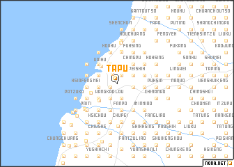 map of Ta-pu