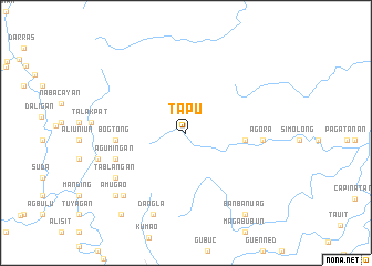 map of Tapu