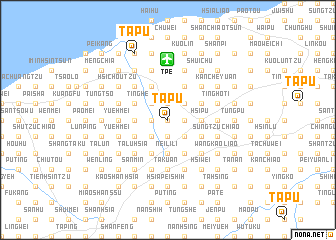 map of Ta-pu