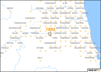 map of Ta-pu