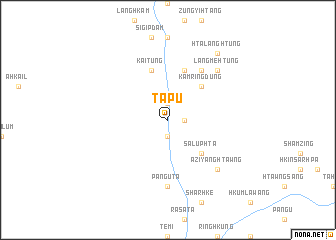 map of Tapu