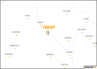 map of Taqian