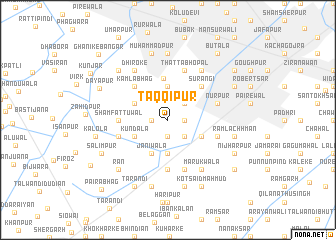 map of Taqqipur
