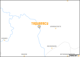 map of Taquaraçu