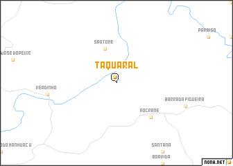 map of Taquaral