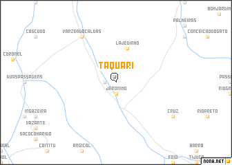 map of Taquari