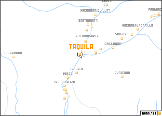 map of Taquila