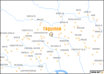 map of Taquinha