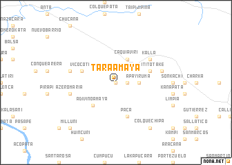 map of Tara Amaya