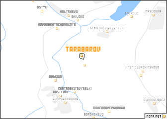 map of Tarabarov