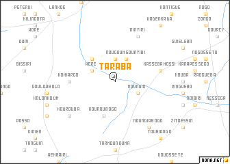 map of Taraba