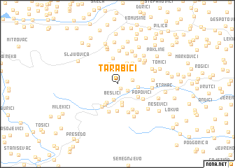 map of Tarabići