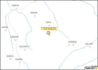 map of Taraboc