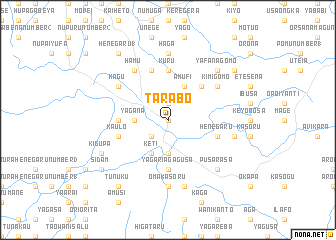 map of Tarabo