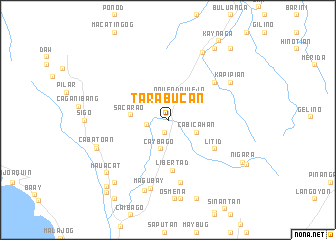 map of Tarabucan