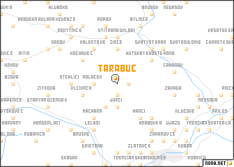 map of Tarabuč