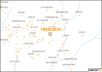 map of Taracachi