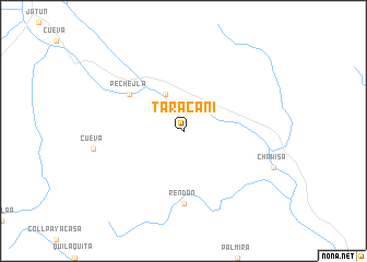 map of Taracani