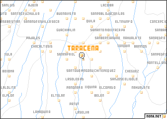 map of Taracena