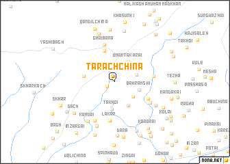 map of Tarach Chīna