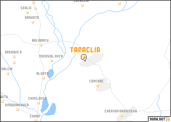 map of Taraclia