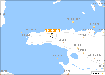 map of Taraco