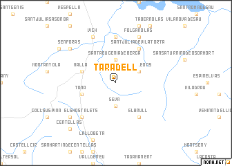 map of Taradell