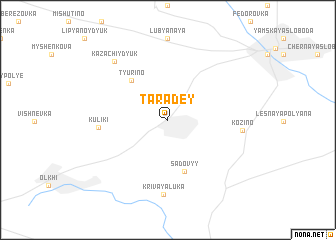 map of Taradey