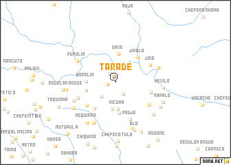 map of Tarade