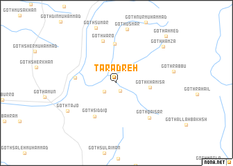 map of Tārādreh