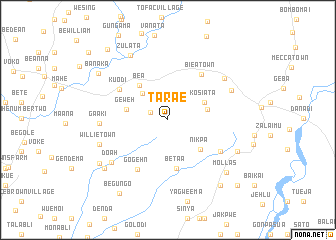 map of Tarae