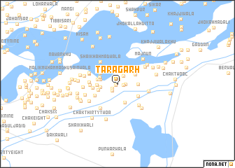 map of Tārāgarh