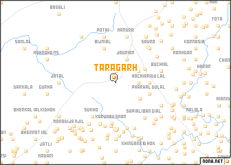 map of Tārāgarh