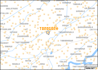 map of Tāragarh