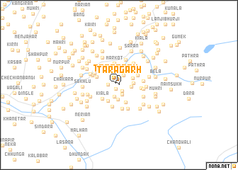 map of Tārāgarh