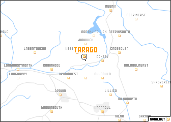 map of Tarago