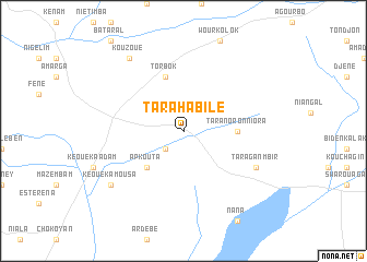 map of Tara Habilé